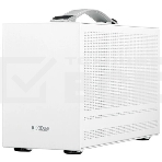 Компьютерный корпус PCCooler I100 PRO MESH WH, Mesh Compact, белый, SPCC, no fans ITX 60/300/SFX PSU support; 1x2.5