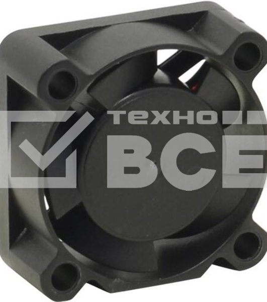 Вентилятор для корпуса 5bites FB2510S-12H2 черный 25мм 9000rpm 23.5db 2-pin