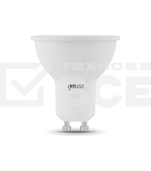 Лампа светодиодная Gauss Led MR16 GU10-dim 5Вт 4100К диммируемая 101506205-D