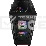Компьютерный корпус Cougar Airface RGB Black, 2х140мм + 1x120мм ARGB Fan, ARGB Fan Hub, без БП, черный, ATX, фото5