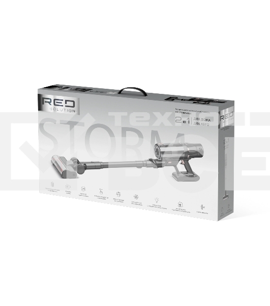 Пылесос вертикальный моющий Red Solution X20 550 Вт темно-серый/серый