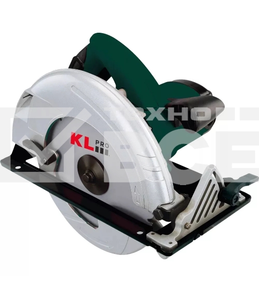Профессиональная пила циркулярная KLPRO KLDAT96235 (Сеть, 2400 Вт, 3650 об/мин, пильный диск, запасные щетки)
