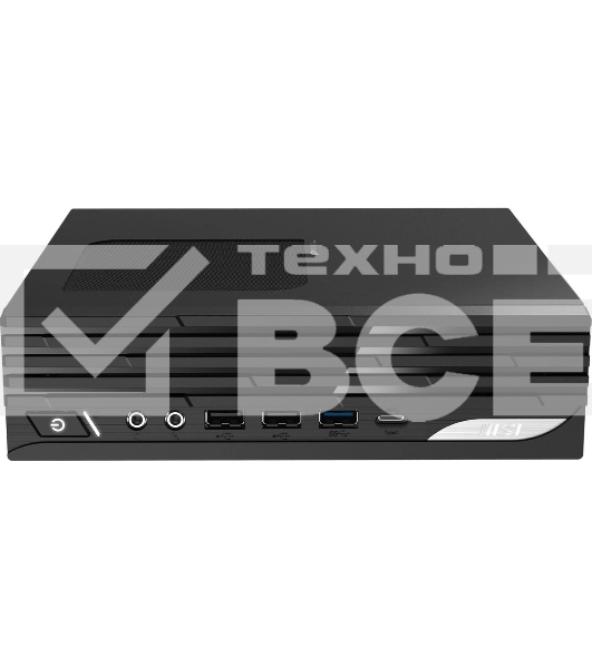 Мини ПК MSI Pro DP21 14M-1205RU i5 14400 (2.5) 16Gb SSD 512Gb UHDG 730 Win11Pro GbitEth WiFi BT 120W черный (9S6-B0A431-1205)