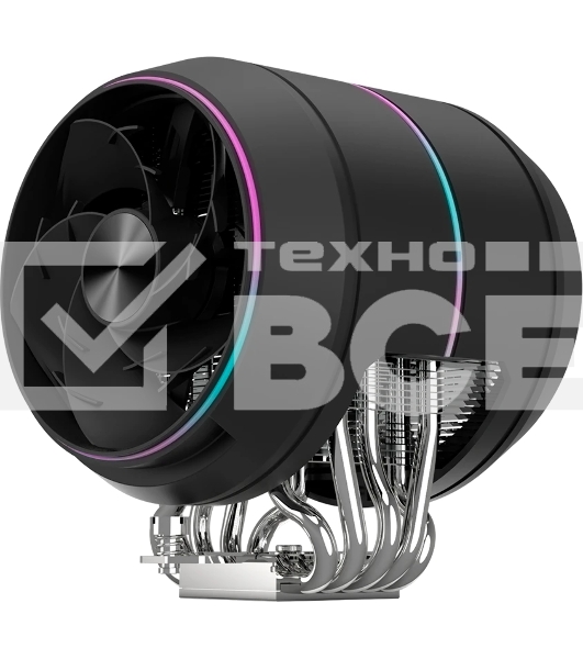 Кулер для процессора ZALMAN ZET5 черный, 5 HEAT PIPES, 4-PIN PWM, 600-2000 RPM, 30.4 DBA MAX, HYDRO BEARING, FULL SOCKET SUPPORT