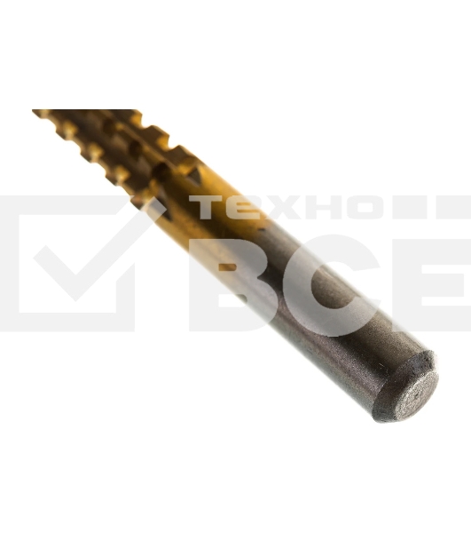 Сверло-фреза универсальное титановое покрытие FIT 8 мм