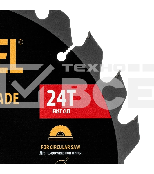 Пильный диск по дереву Denzel ф300 х 30 мм, 24 зубьев 733647