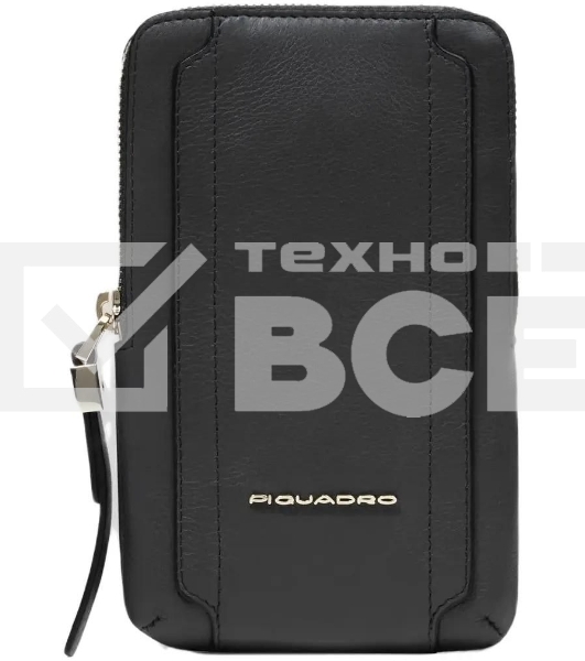 Чехол для смартфона Piquadro Circle AC6835W92R/N черный натур.кожа