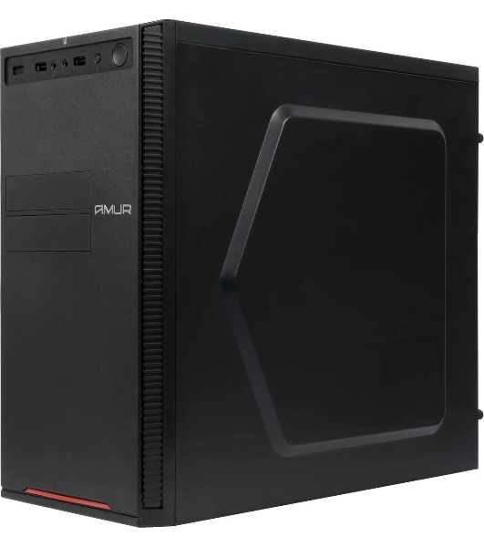 Компьютер Amur Нарвал B7I21 MT i5 13400 (2.5) 16Gb SSD 512Gb UHDG 730 FreeDOS GbitEth 400W мышь клавиатура черный (RUS) (2136962)