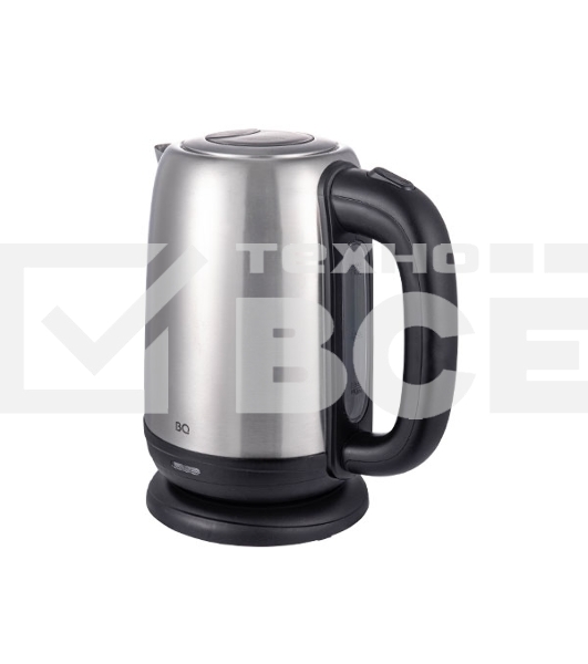 Чайник электрический BQ KT1821S черный/стальной, 2200 Вт, 1.7 л