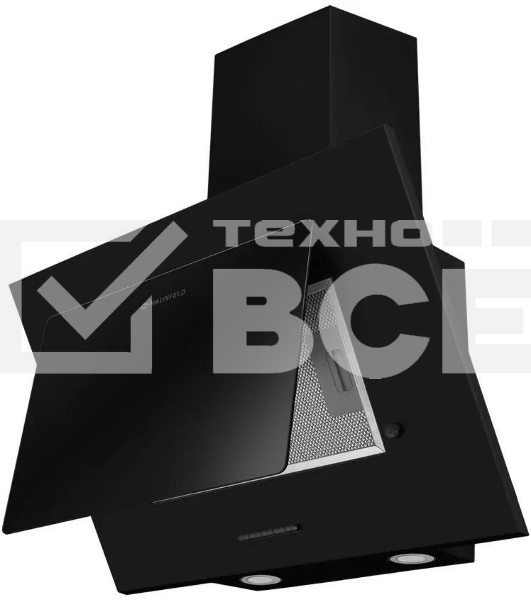 Вытяжка наклонная Maunfeld Tower A 60 черный, 60 см, 650 куб. м/ч, 66 дБ