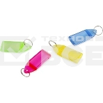 Бирка для ключей Silwerhof Daily инфо-окно ассорти, пластиковый пакет, 20 шт, фото3