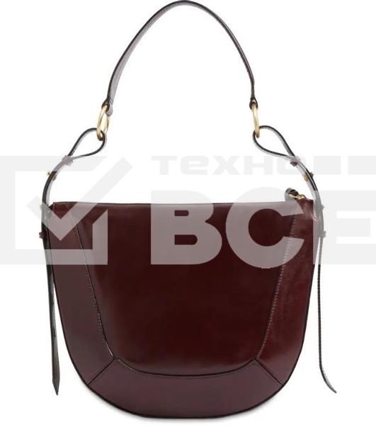 Сумка женская The Bridge Fedora 04320401/YF бургунди натур.кожа