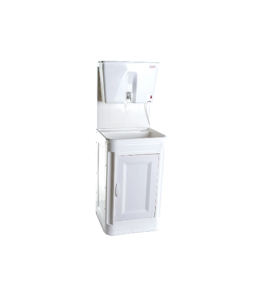 Умывальник Мастерица ЭВБО-17 ЭлБЭТ с ЭВН, с пластиковой тумбой