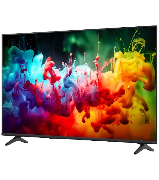 Телевизор LG 55QNED70B6C, 55', черный титан, QNED, 4K Ultra HD, 60Hz, WebOS