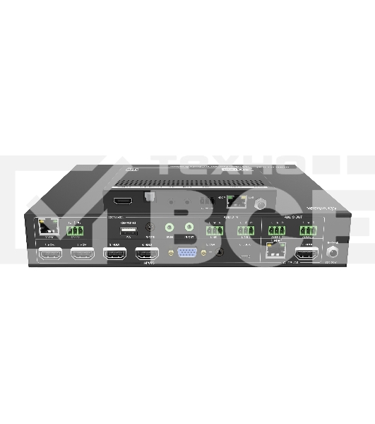 Презентационный коммутатор Infobit [iSwitch 602] 4K60 6X2 с выходами HDMI и HDBaseT