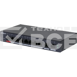 Коммутатор Dahua DH-CS4010-8GT-110 (L2) 10x100Мбит/с 8PoE 110W управляемый