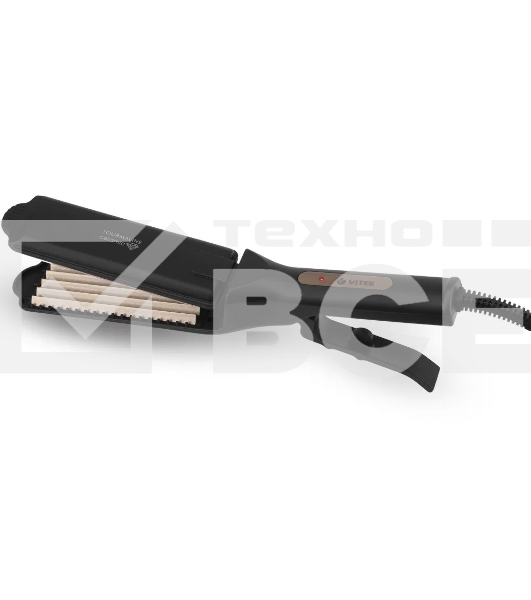 Щипцы Vitek VT-8407 45Вт черный макс.темп.:225С покрытие:турмалиновое
