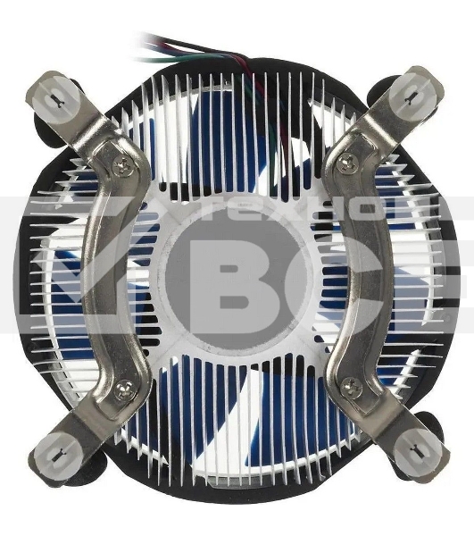 Кулер для процессора DEEPCOOL THETA 21 PWM черный/синий, 92 мм, алюминий, 2400 об/мин, 33.4 дБ, 4 pin, 95 Вт, 60.5 мм