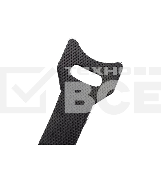 Хомут-липучка LANMASTER LAN-VCM180-BK, 180мм, 20шт, черный