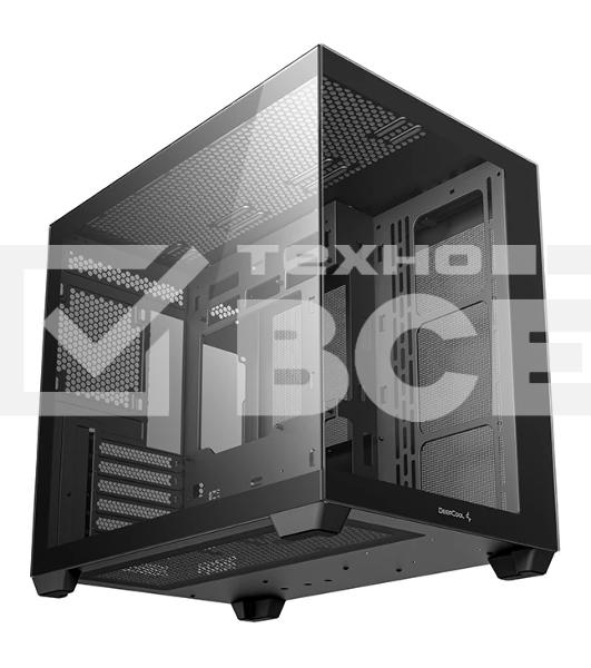 Компьютерный корпус Deepcool CG530 черный без БП ATX 2x120мм 2x140мм 2xUSB 2.0 1xUSB 3.0 audio bott PSU