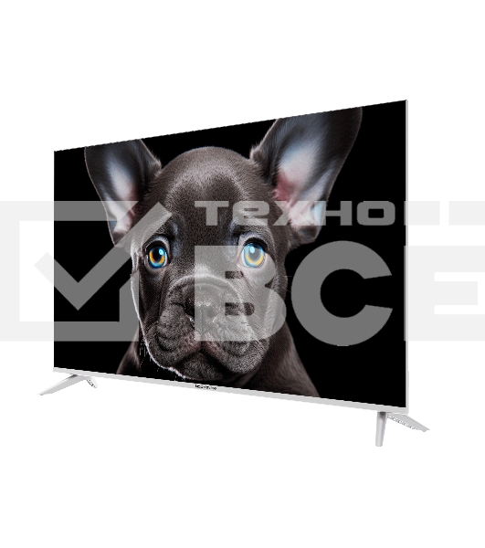 Телевизор TopDevice 50'' TDTV50CS08U_WE белый UHD Smart Салют ТВ 1.5GB 8GB