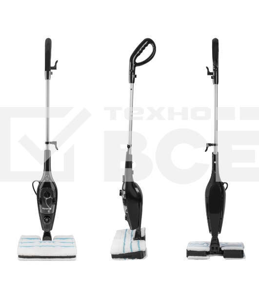 Паровая швабра Endever Odyssey Q-623 черный, 1600 Вт, 0,35 л