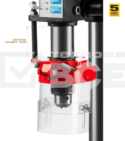 Станок сверлильный Зубр ЗСС-350 350 Вт, 2600 об/мин, 5 скоростей, патрон 13 мм