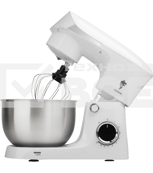 Миксер планетарный LEONORD LE-1778 белый (108982)
