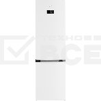 Холодильник Beko B3R0CNK402HW белый двухкамерный 257/100л морозилка снизу, No Frost, фото 1