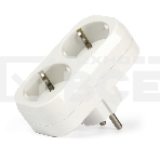 Разветвитель Smartbuy (SBE-16-A02-2z) 2 гнезда белый, фото 1