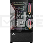Корпус Formula Crystal U1M черный без БП mATX 1xUSB3.0 1xUSB3.1 audio bott PSU, фото8