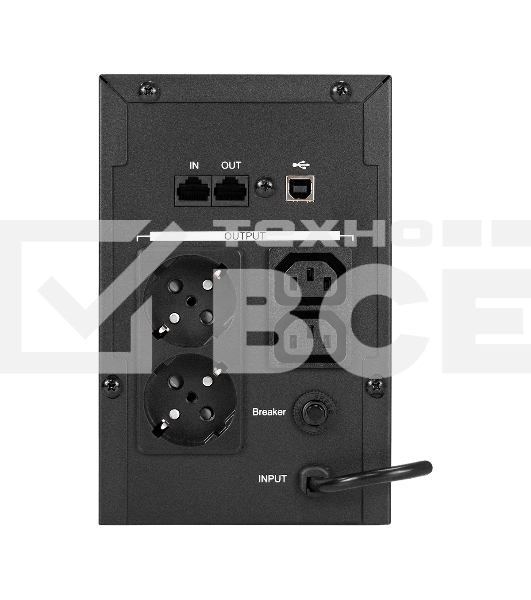 Источник бесперебойного питания ExeGate EX292607RUS SpecialPro UNB-2000.LED.AVR.1SH.2C13.RJ.USB 2000VA/1200W, LED, AVR,1*Schuko+2*C13, RJ45/11, USB, металлический корпус, черный