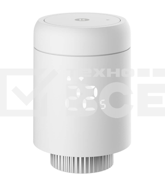 Умный терморегулятор Яндекс для радиатора, работает с Алисой, Zigbee, YNDX-00518