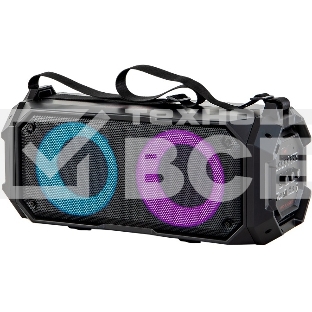 Колонка портативная Ural Молния Молния 600 черный 60W 2.0 BT/3.5Jack 3000mAh