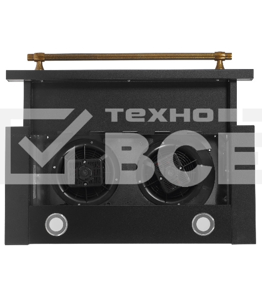 Вытяжка встраиваемая Korting KHP 6617 RN черный/бронзовый, 60 см, 650 куб. м/ч, 58 дБ