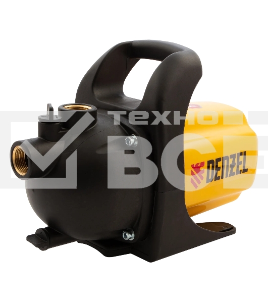 Насос Denzel GP600 садовый поверхностный 600Вт 3000л/ч подъем 35м