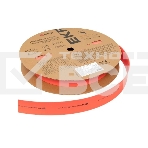 Трубка термоусаживаемая ТУТ нг 40/20 красная рулон EKF PROxima, фото 1