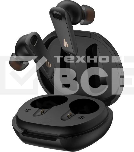 Наушники TWS Edifier NeoBuds S черный, внутриканальные, Bluetooth, активное шумоподавление, до 6 ч