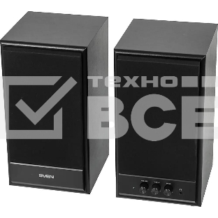 Акустическая система SVEN SPS-702 2.0 черный 40Вт