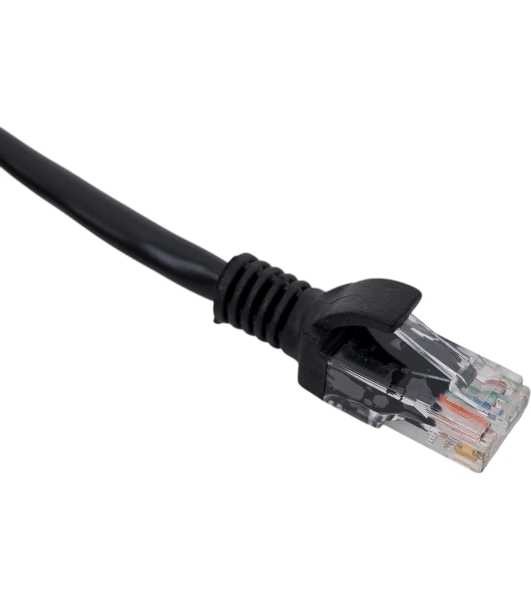 Патч-корд медный UTP Cablexpert PP10-10M/BK cat.5e, 10м, литой, многожильный, черный