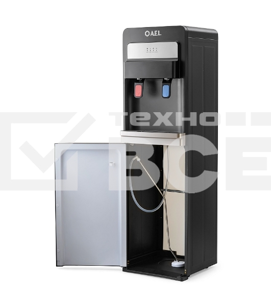 Кулер для воды AEL LD-AEL-805a, нижняя загрузка, нагрев 95 °С, охлаждение 10 °С, чёрный