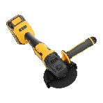 Машина шлифовальная угловая Denzel аккумуляторная бесщет. AGH-BL-20-125, Li-Ion, 20 В, фото16