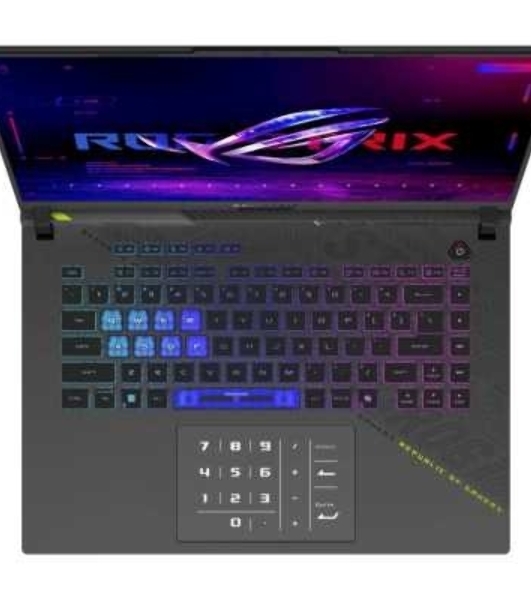 Ноутбук ASUS ROG Strix G16 G614PM-S5138/16'/IPS/AMD Ryzen 9 8940HX/16384Mb/512Gb SSD/nVidia GeForce RTX 5060/Windows 11 Pro/серый/2.5kg