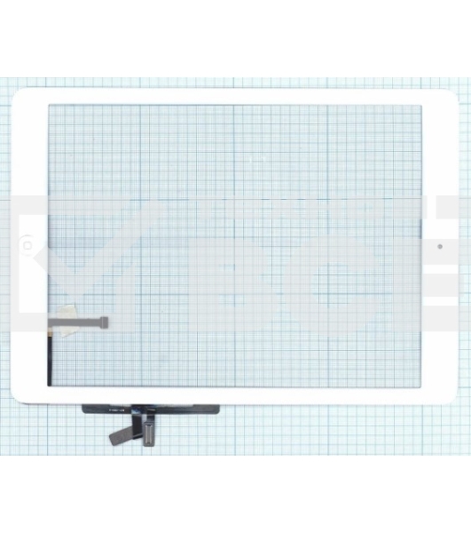 Сенсорное стекло (тачскрин) для iPad Air (A1474, A1475, A1476), белое OEM
