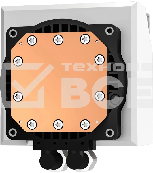 Система жидкостного охлаждения DEEPCOOL LT240 ARGB белый, 120 мм, алюминий/медь, 2400 об/мин, 38.71 дБ, 4 pin, 280 Вт