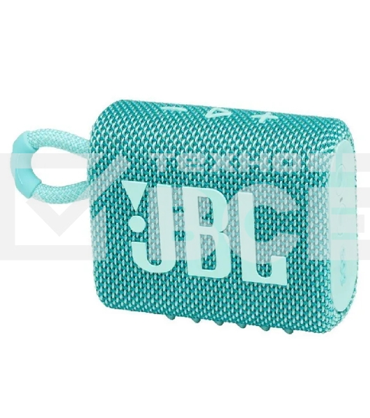 Портативная акустика JBL GO 3, бирюзовый