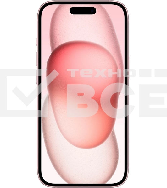 Смартфон Apple iPhone 15, 6/128Gb, розовый