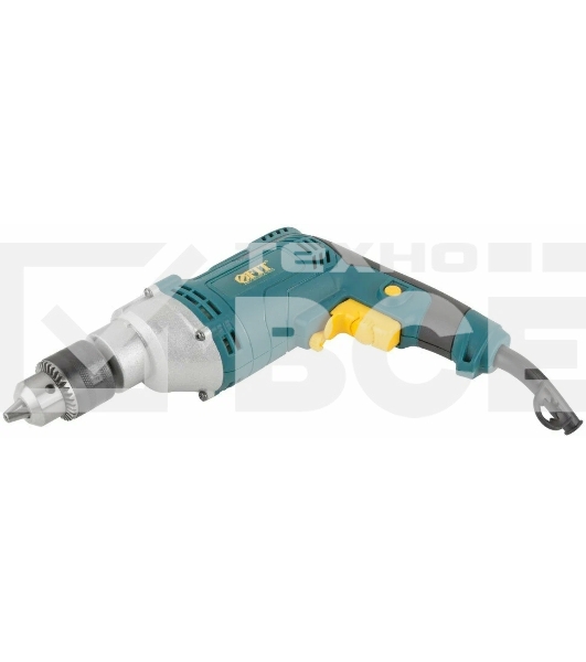 Дрель ударная FIT ID-750 750 Вт, 0-3000 об/мин, КлП 13 мм, 2,4 кг, мет. корп., рез. накл., коробка