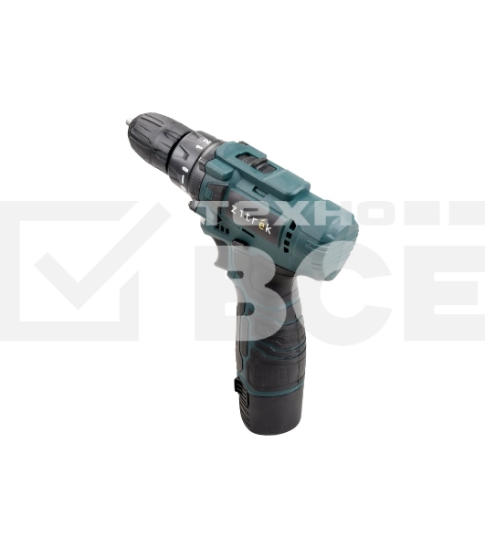 Дрель-шуруповерт аккумуляторная Zitrek Green 12V Max 085-1016, Аккумуляторная, 12В, 2 АКБ