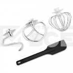 Миксер планетарный Vitek VT-1445 (MC) черный/серебро, фото4